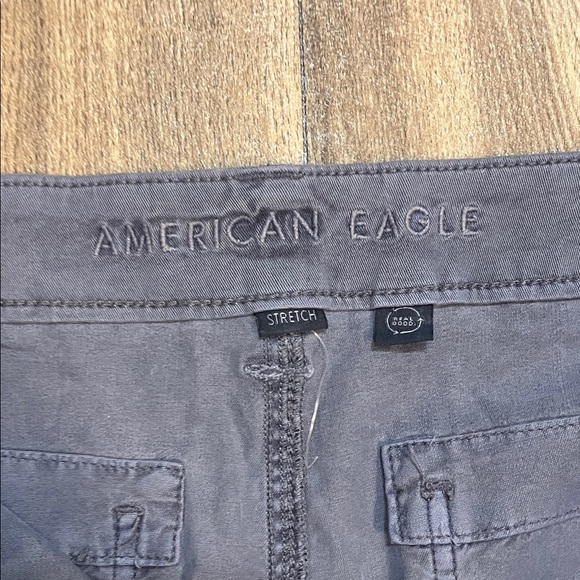 American Eagle Outfitters Gray Stretch Pants - Picture 2 of 3